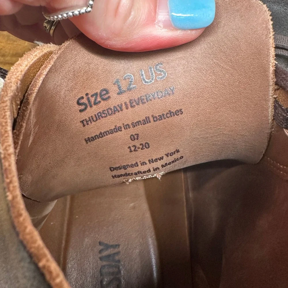Thursday Boot Company significant heel